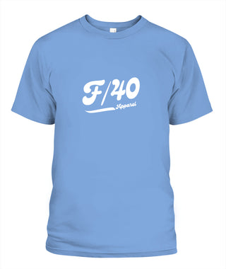 F/40 College T-Shirt White Label